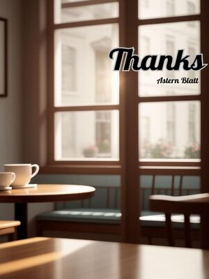 cover image of Thanks